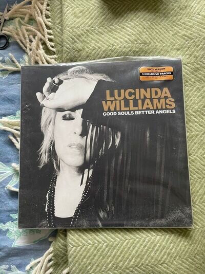 Lucinda Williams Good Souls Better Angels Double Vinyl. New And Never Played