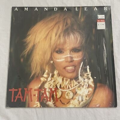 AMANDA LEAR TAM-TAM LP + WILD THING 12” Single Electronic Synth-Pop Disco 1980s