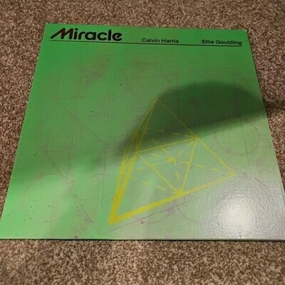 BRAND NEW LIMITED EDITION CALVIN HARRIS ELLIE GOULDING MIRACLE 12" VINYL SINGLE