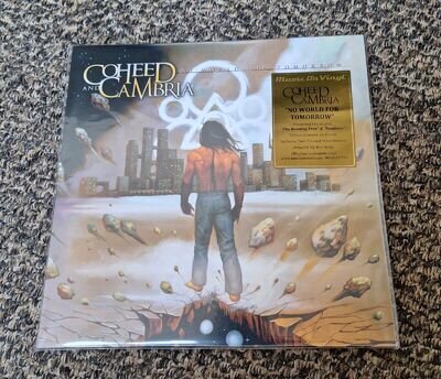 COHEED AND CAMBRIA - NO WORLD FOR TOMORROW 12" BLACK ETCHED VINYL 2 LP SET