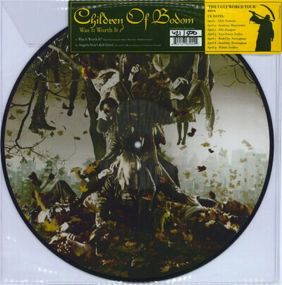 CHILDREN OF BODOM WAS IT WORTH IT NO 437/500 LIMITED EDI 12" VINYL PICTURE DISC