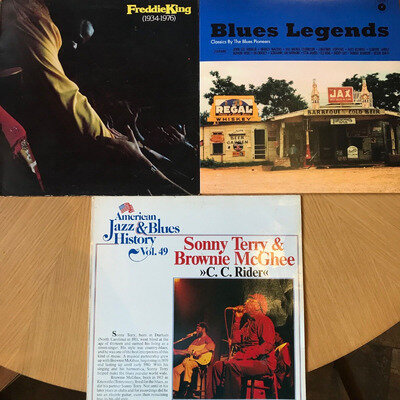 Blues Vinyl LP Job Lot Bundle Sonny Terry, Freddie King