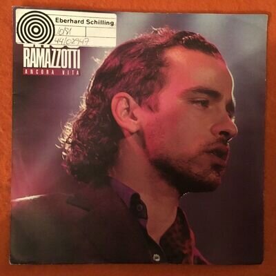 Eros Ramazzotti- Ancora Vita- DDD Records 7” 1991