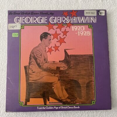 SHB 45 The Great British Dance Bands Play George Gershwin 1920 - 1928 EX