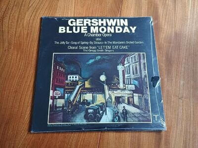 GEORGE GERSHWIN Blue Monday Chamber Opera LP Gregg Smith Singers Sealed