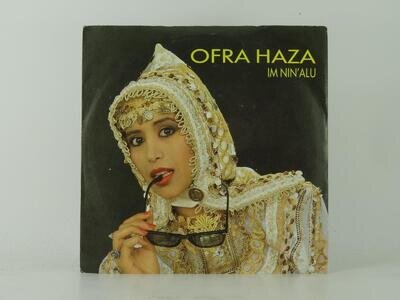 OFRA HAZA IM NIN'ALU (23) 2 Track 7" Single Picture Sleeve WEA RECORDS LTD