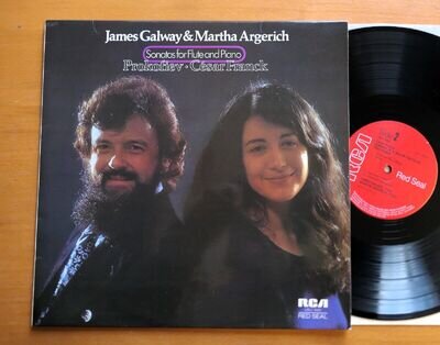 LRL1 5095 James Galway Martha Argerich Prokofiev Franck Sonatas NM + insert RCA