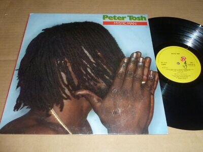 Peter Tosh - Mystic Man Orig 1979 Rolling Stones Records Roots Reggae LP