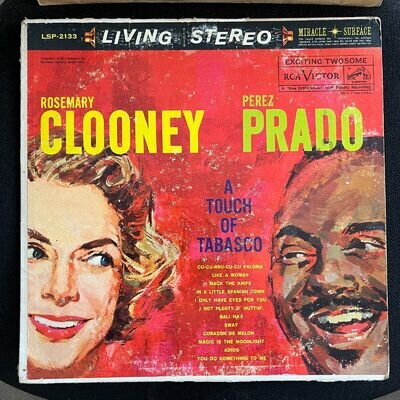 Rosemary Clooney Perez Prado A touch of Tabasco 1960 LP RCA Victor ‎LPM2133 RARE