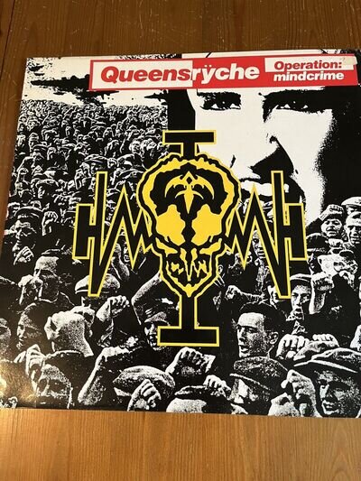 Queensryche Operation Mindcrime 1988 UK