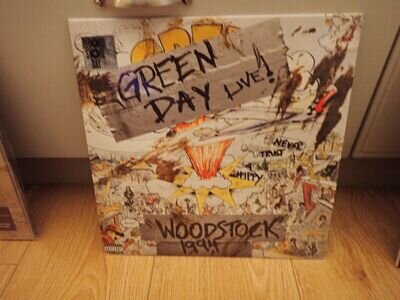 Green Day - Woodstock Live 1994 12” Black Vinyl LP, RSD 2019, Excellent