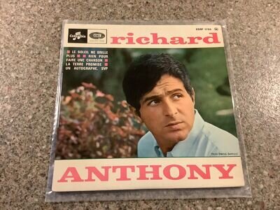 RICHARD ANTHONY EP. MADE IN FRANCE. NEAR MINT. 1966