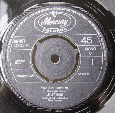 Lesley Gore - You Don't Own Me (7", Single, Mono)