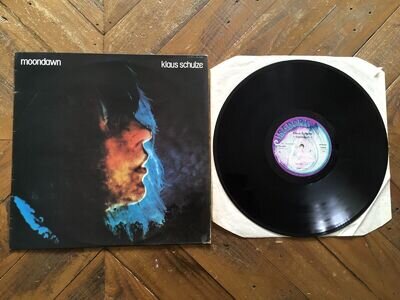 Klaus Schulze - Moondawn (EU Vinyl LP, 1976). First Pressing, VG+