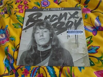 ACE FREHLEY Bronx Boy RARE LIMITED NUMBERED COLOURED VINYL SEALED ORIGINAL 2018