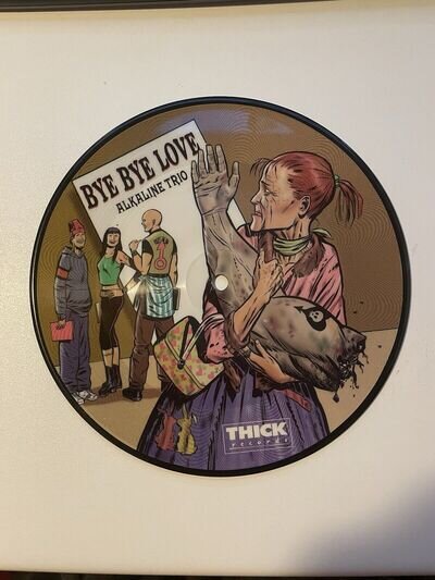 Alkaline Trio/Blue Meanies Split 7” Picture Disc