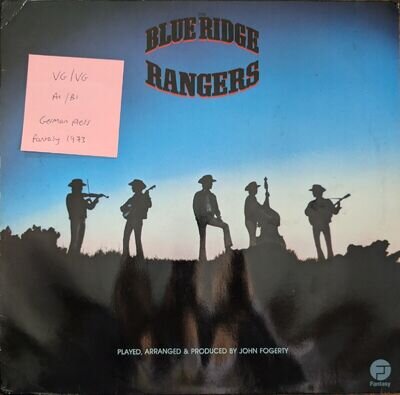 John Fogerty The Blue Ridge Rangers Vinyl Record VG/VG FACE506 1973