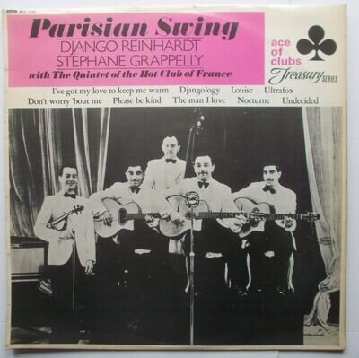 Django Reinhardt- Stephane Grappelly : "Parisian Swing". Ace Of Clubs ACL 1189.