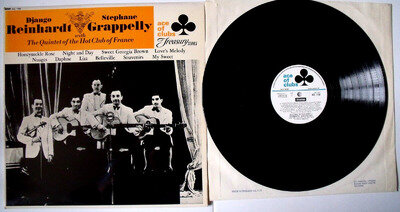 Django Reinhardt Stephane Grappelly - Quintet Of Hot Club of France Vinyl LP, Ex