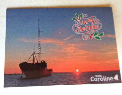 Radio Caroline Christmas Card