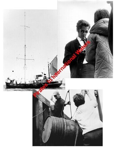 Pirate Radio 3 Free Radio Assoc Photos Occean 7 ship Radio 270 Rusty Allen + 390