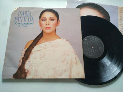 ISABEL PANTOJA Se Me Enamora El Alma RCA 1989 - LP Vinyl 12" G+/VG