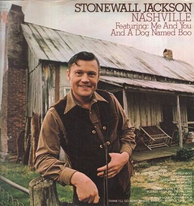 Stonewall Jackson Nashville, Featuring: Me and You and A Dog Named Boo LP vinyl