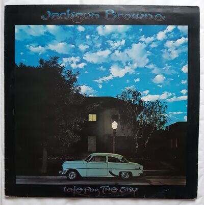 JACKSON BROWNE - LATE FOR THE SKY - LP 1974 UK 1ST - ASYLUM RECORDS - SYL 9018