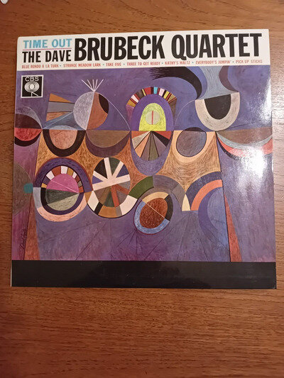 VINTAGE THE DAVE BRUBECK QUARTET TIME OUT 12" VINYL 1959