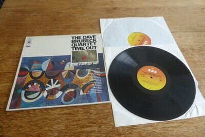 The Dave Brubeck Quartet Time Out / Time Further Out UK CBS 22013 Cool Jazz 2xLP