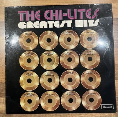 The Chi-Lites, GREATEST HIST (1972), Vinyl LP. VG.