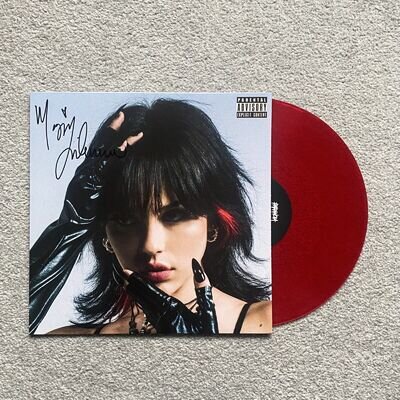 Maggie Lindemann Paranoia Signed Red Vinyl Limited Edition