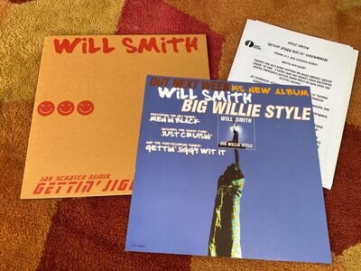 Will Smith - Gettin' Jiggy Wit It (Jay Scratch Remix) (12", Promo) inc inserts