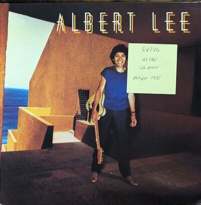 Albert Lee Self Titled Vinyl Record EX/VG POLS1067 1982