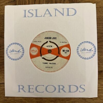 Reggae Tommy McCook / Horace Seaton ‎ Junior Jive / Power Island Records ‎WI 124