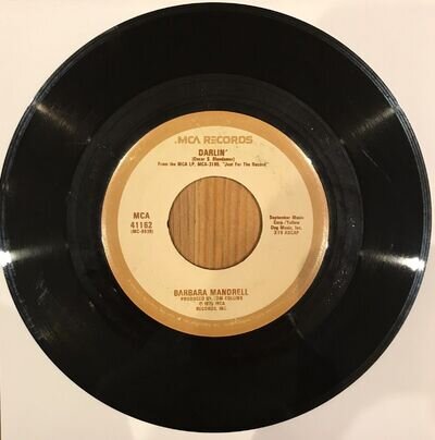 Barbara Mandrell – Darlin' MCA Records – MCA-41162 7" 3 for 1 on post