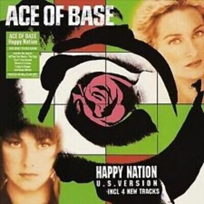 Ace of Base : Happy Nation VINYL 12" Album (Clear vinyl) (2020) ***NEW***