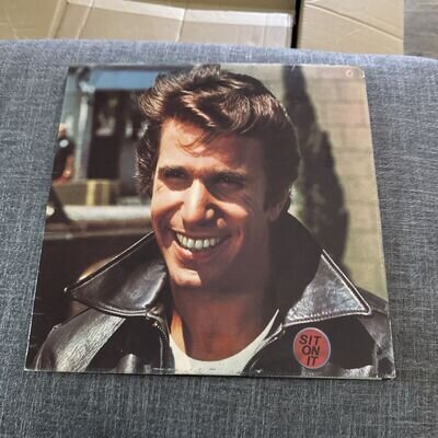 FONZIE FAVORITES ~ 1976 UK 1st PRESS VINYL LP RECORD WW 5037 A2-B2 PORKY EX