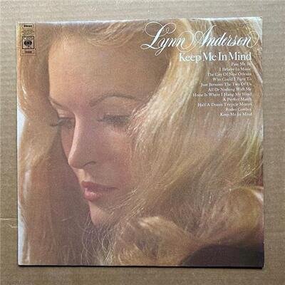 LYNN ANDERSON KEEP ME IN MIND LP 1973 - nice clean copy UK