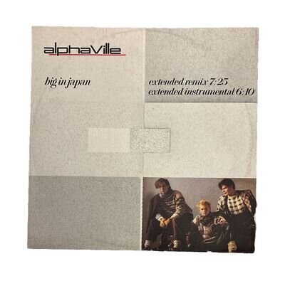 Alphaville - Big In Japan (extended Remix) 12” Vinyl