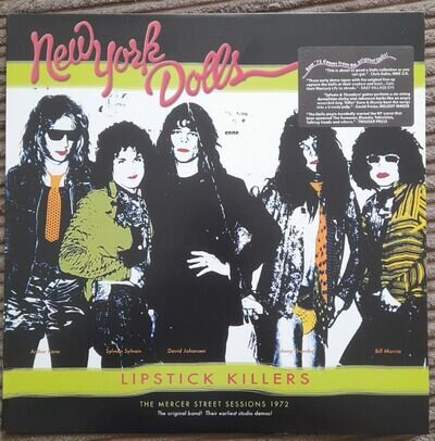 New York Dolls–Lipstick Killers (The Mercer Street Sessions 1972) ROIR Vinyl, NM