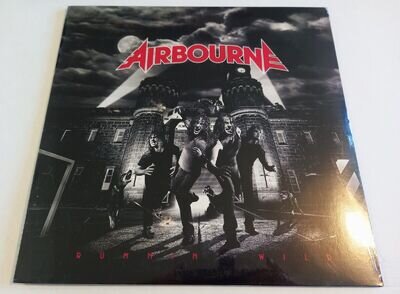 Airbourne - Running Wild LP 2007 1st Press Roadrunner RRCAR 7963-1 Mint SEALED