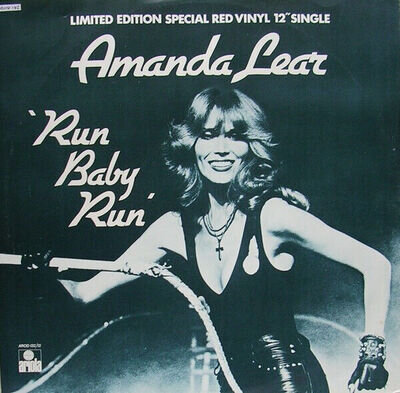 Amanda Lear - Run Baby Run - Used Vinyl Record 12 - S16227z