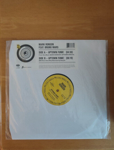 Mark Ronson feat Bruno Mars - Uptown Funk! (12" Maxi Single Vinyl)