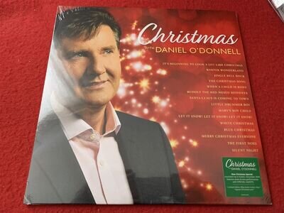 DANIEL O'DONNELL CHRISTMAS WITH MINT SEALED GREEN VINYL LP FREE POSTAGE