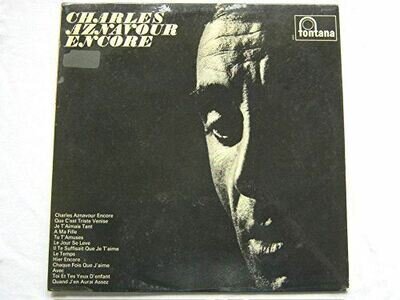 Charles Aznavour Encore LP Fontana TL5384 EX/EX 1966 [Vinyl] Charles Aznavour