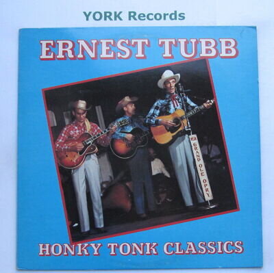 ERNEST TUBB - Honky Tonk Classics - Excellent Condition LP Record Rounder 14