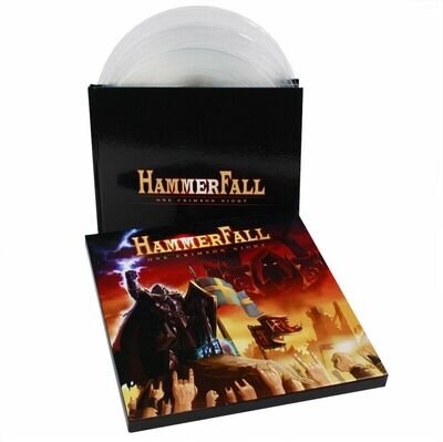 Hammerfall 'One Crimson Night (Live)' 3x12" Clear Vinyl Box Set - NEW