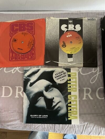 Peter Cetera & Chicago - 7” Bundle Glory Of Love, 25 Or 6 Plus 1 7”s