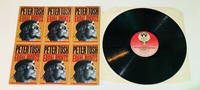 Peter Tosh " Equal Rights " UK Album Virgin Record Label 1977